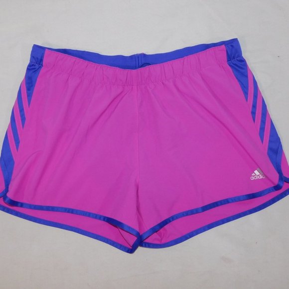 adidas Pants - Adidas Womens L Purple Climalite Running shorts